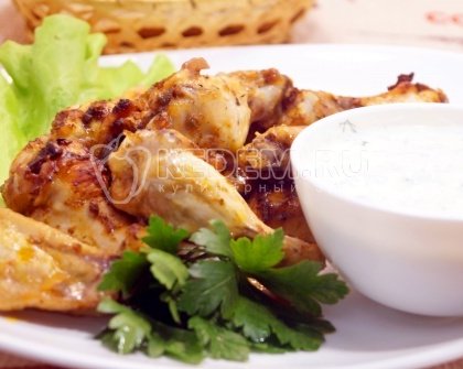 Куриные крылышки в духовке