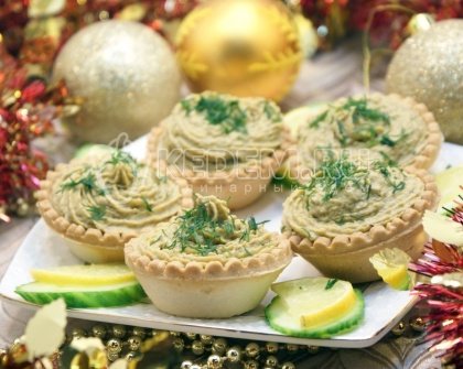 Куриный паштет с грибами