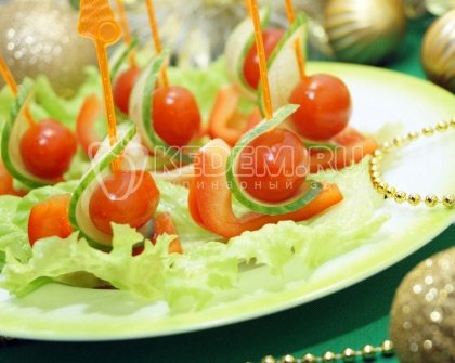 Канапе на праздничный стол «Кораблики»