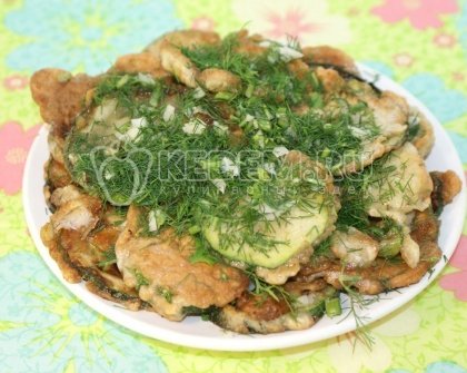 Закуска из кабачков
