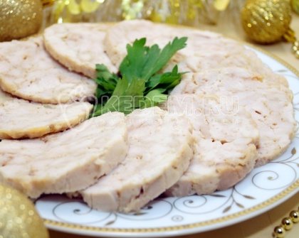 Рулет из курицы «Деликатесный»