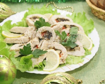 Куриный рулет