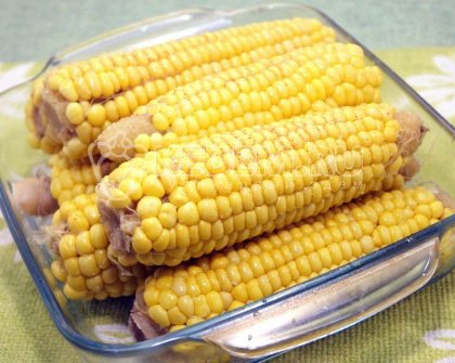 Вареная кукуруза с паприкой