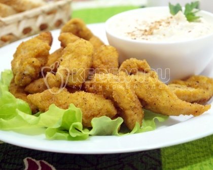 Куриное филе в кляре